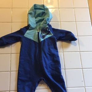 Boys Nike zip up coverall